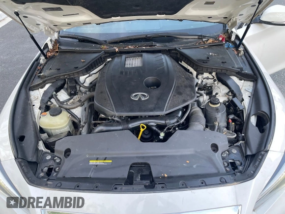2017 Infiniti Q50 2.0t Premium with VIN JN1CV7AR2HM681872, listed as a Copart auction lot 53921215 with 29,414 mi miles and Clean Title. Bid and sale history available at carsss.com. Image 7.