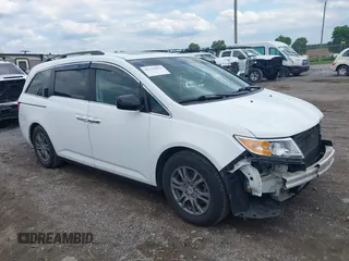2012 Honda Odyssey EX-L с VIN 5FNRL5H60CB042274, выставлен на аукционе IAAI как лот 42376811 с пробегом 169 350 миль миль и . История ставок и продаж доступна на DreamBid. Изображение 1.