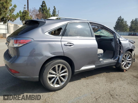 2014 Lexus RX 350 with VIN JTJZK1BA4E2012755, listed as a Copart auction lot 60565395 with 41,614 mi miles and Salvage title. Bid and sale history available at DreamBid. Image 3.