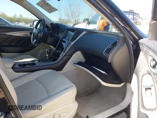 2015 Infiniti Q50 Premium with VIN JN1BV7AR2FM396677, listed as a IAAI auction lot 42017514 with 98,967 mi miles. Bid and sale history available at carsss.com. Image 5.