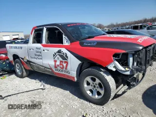 2019 Ram 1500 Tradesman z VIN 1C6SRFCT5KN551271, wystawiony jako Copart lot #46030635 z przebiegiem 116 844 mil mil oraz Szkoda całkowita • Salvage title. Historia ofert i sprzedaży dostępna na DreamBid. Obrazek 4.