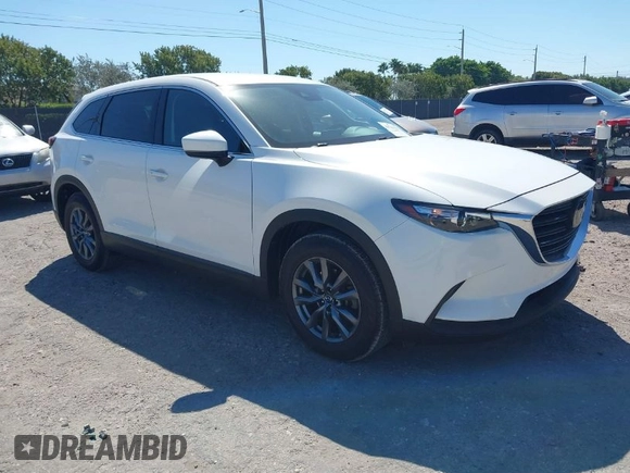 2020 Mazda CX-9 Touring with VIN JM3TCACY6L0403584, listed as a IAAI auction lot 41784589 with 55,328 mi miles and . Bid and sale history available at DreamBid. Image 1.