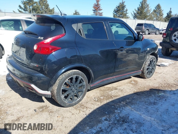 2013 Nissan Juke S with VIN JN8AF5MR8DT226398, listed as a IAAI auction lot 41640465 with 155,372 mi miles. Bid and sale history available at carsss.com. Image 4.