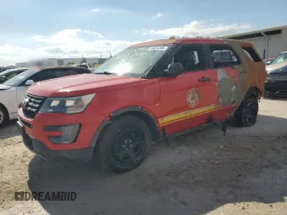 2018 Ford Police Interceptor Utility z VIN 1FM5K8AR7JGB60571, wystawiony jako Copart lot #44614705 z przebiegiem Nie podano mil oraz Nie do naprawy • Non repairable. Historia ofert i sprzedaży dostępna na DreamBid. Obrazek 1.