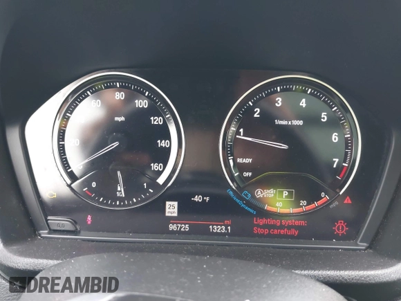 2018 BMW X2 xDrive28i with VIN WBXYJ5C34JEF72637, listed as a IAAI auction lot 42064330 with 96,725 mi miles. Bid and sale history available at carsss.com. Image 7.