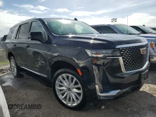 2023 Cadillac Escalade 4WD Luxury with VIN 1GYS4AKL2PR422989, listed as a Copart auction lot 76705344 with Not provided miles and Non repairable. Bid and sale history available at DreamBid. Image 4.