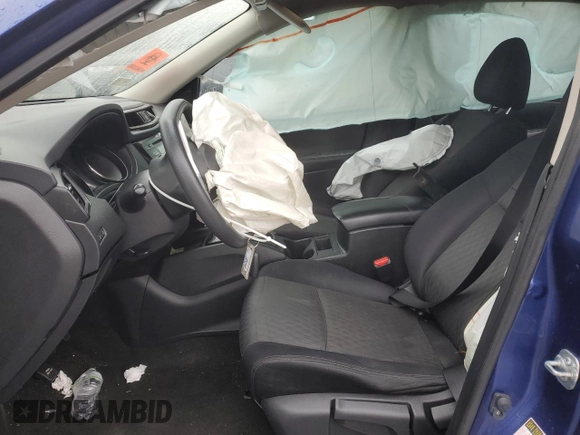 2017 Nissan Rogue S with VIN JN8AT2MV3HW026716, listed as a Copart auction lot 49901745 with 101,642 mi miles and Salvage Title. Bid and sale history available at DreamBid. Image 7.