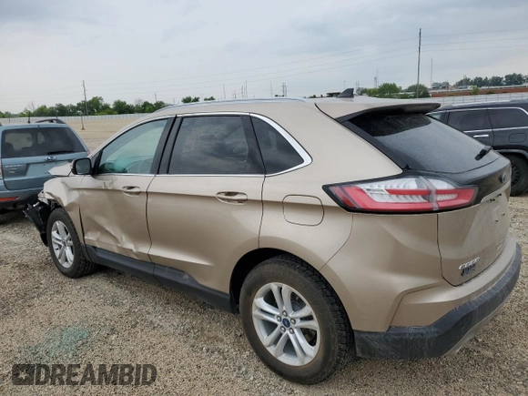 2020 Ford Edge SEL with VIN 2FMPK4J99LBB26420, listed as a Copart auction lot 59348975 with 75,775 mi miles and Salvage title. Bid and sale history available at DreamBid. Image 2.