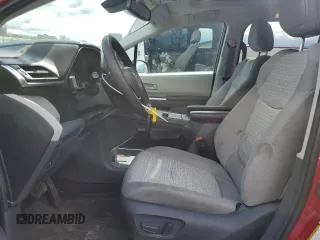 2021 Toyota Sienna LE with VIN 5TDBRKEC7MS066674, listed as a Copart auction lot 48255035 with 45,679 mi miles and Salvage Title. Bid and sale history available at carsss.com. Image 7.