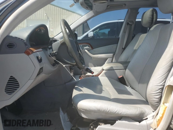 2001 Mercedes-Benz S-Class with VIN WDBNG70J51A197809, listed as a Copart auction lot 68633494 with 145,040 mi miles and Salvage Title. Bid and sale history available at carsss.com. Image 7.