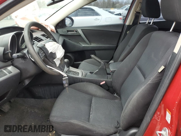 2011 Mazda 3 i Touring with VIN JM1BL1VG8B1477462, listed as a Copart auction lot 53268995 with 118,510 mi miles and Salvage Title. Bid and sale history available at DreamBid. Image 7.