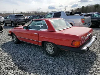 1984 Mercedes-Benz 380 SL with VIN WDBBA45A2EA009085, listed as a Copart auction lot 50728845 with 191,112 mi miles and Clean Title. Bid and sale history available at carsss.com. Image 2.
