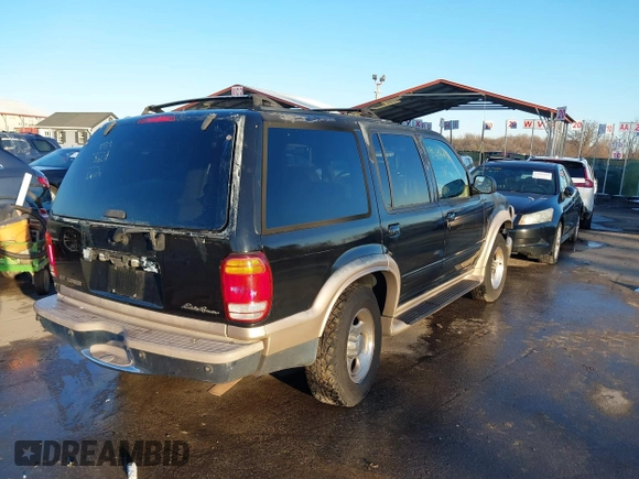 2000 Ford Explorer Eddie Bauer с VIN 1FMZU64E0YZB37690, выставлен на аукционе IAAI как лот 41588446 с пробегом 184 471 миль миль и . История ставок и продаж доступна на DreamBid. Изображение 4.