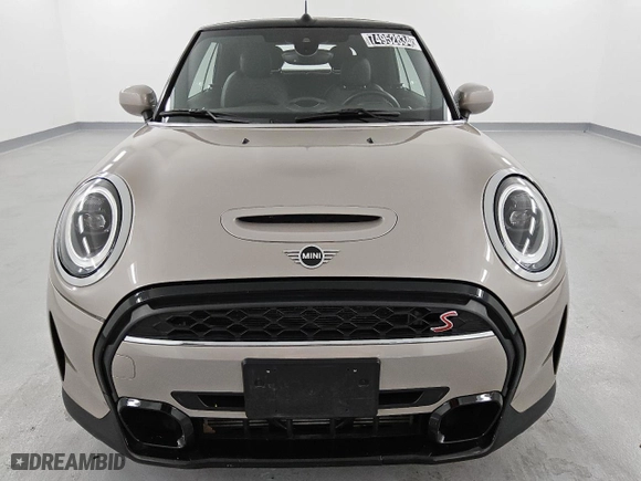 2024 MINI Convertible Cooper S with VIN WMW43DL04R3R84516, listed as a Copart auction lot 74952834 with NaN miles and Clean Title. Bid and sale history available at carsss.com. Image 5.