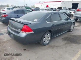 2011 Chevrolet Impala LT Fleet with VIN 2G1WG5EK7B1104322, listed as a IAAI auction lot 42052964 with 159,598 mi miles and . Bid and sale history available at DreamBid. Image 4.