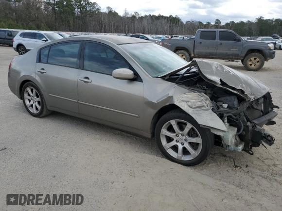 2006 Nissan Maxima 3.5 SE with VIN 1N4BA41E16C801072, listed as a Copart auction lot 47722035 with 0 mi miles and Salvage Title. Bid and sale history available at carsss.com. Image 4.