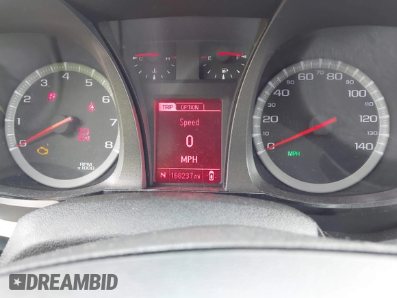 2013 GMC Terrain SLE with VIN 2GKALSEK4D6170980, listed as a IAAI auction lot 42001093 with 168,237 mi miles and . Bid and sale history available at DreamBid. Image 7.