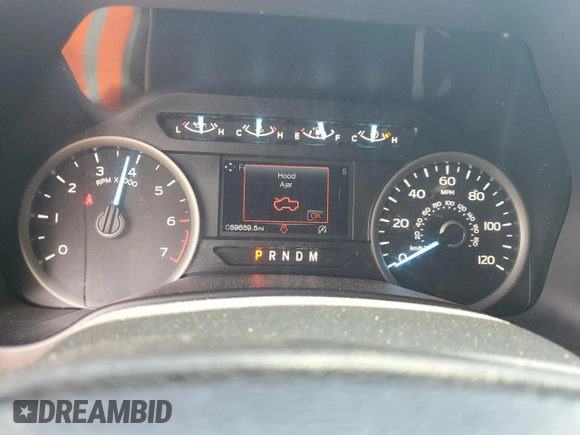 2020 Ford F-150 XL with VIN 1FTEW1EP0LFC30820, listed as a Copart auction lot 58323435 with 59,659 mi miles and Salvage title. Bid and sale history available at DreamBid. Image 9.