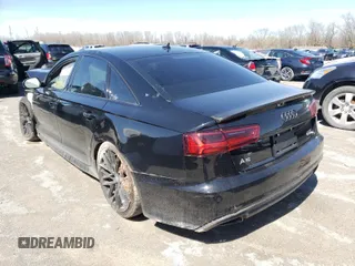 2017 Audi A6 Premium Plus with VIN WAUG8AFC1HN019022, listed as a Copart auction lot 38033001 with 77,582 mi miles. Bid and sale history available at carsss.com. Image 3.