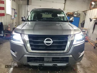 2023 Nissan Armada SL with VIN JN8AY2BD9P9693086, listed as a Copart auction lot 52119795 with 46,439 mi miles and Clean Title. Bid and sale history available at carsss.com. Image 5.
