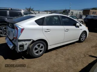 2012 Toyota Prius One with VIN JTDKN3DU5C5466250, listed as a Copart auction lot 54937105 with 221,871 mi miles and Salvage Title. Bid and sale history available at DreamBid. Image 3.