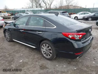 2015 Hyundai Sonata 2.4L Sport with VIN 5NPE34AF8FH096172, listed as a IAAI auction lot 41805767 with 158,595 mi miles. Bid and sale history available at carsss.com. Image 3.