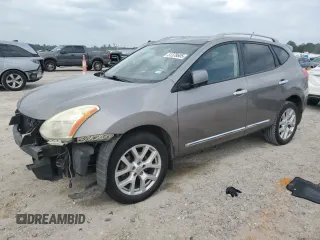 2013 Nissan Rogue SL with VIN JN8AS5MT2DW543275, listed as a Copart auction lot 51378605 with 158,105 mi miles and Salvage Title. Bid and sale history available at carsss.com. Image 1.