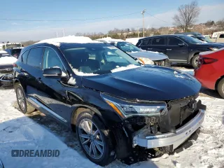 2023 Acura RDX w/Technology Package with VIN 5J8TC2H57PL015783, listed as a Copart auction lot 87939925 with 2,901 mi miles and Salvage Title. Bid and sale history available at carsss.com. Image 4.
