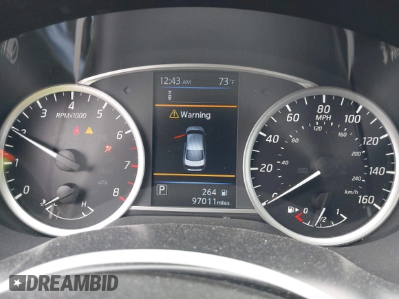 2019 Nissan Sentra SV with VIN 3N1AB7AP2KY213823, listed as a IAAI auction lot 41913777 with 97,011 mi miles and . Bid and sale history available at DreamBid. Image 7.