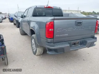2022 Chevrolet Colorado 2WD LT with VIN 1GCGSCEA7N1293649, listed as a IAAI auction lot 41257494 with 110,905 mi miles. Bid and sale history available at carsss.com. Image 3.