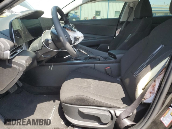 2024 Hyundai Elantra SEL with VIN KMHLM4DG3RU813060, listed as a Copart auction lot 53452295 with 5,625 mi miles and Salvage title. Bid and sale history available at DreamBid. Image 7.