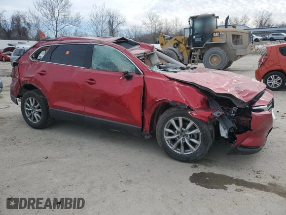 2018 Mazda CX-9 Touring with VIN JM3TCACY7J0210812, listed as a Copart auction lot 45380805 with 83,403 mi miles and Salvage title. Bid and sale history available at DreamBid. Image 4.