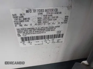 2012 Ford Explorer Limited с VIN 1FMHK7F93CGA07513, выставлен на аукционе IAAI как лот 42345049 с пробегом 170 118 миль миль и . История ставок и продаж доступна на DreamBid. Изображение 9.