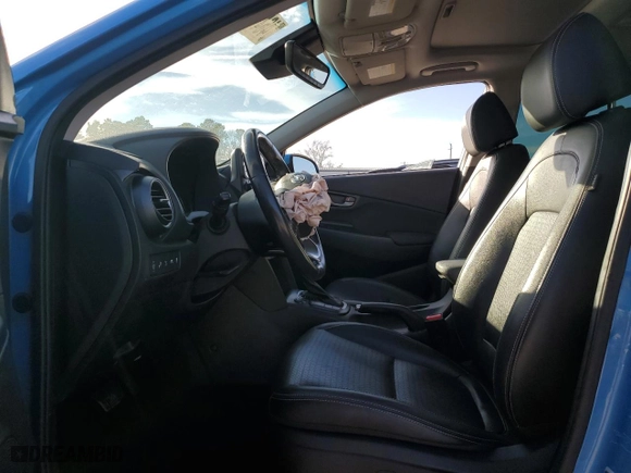 2019 Hyundai Kona Ultimate with VIN KM8K53A56KU274039, listed as a Copart auction lot 46414415 with 103,425 mi miles and Salvage Title. Bid and sale history available at carsss.com. Image 7.