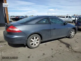 2005 Honda Accord Cpe LX V6 SE with VIN 1HGCM82485A016563, listed as a Copart auction lot 46182185 with 205,572 mi miles and Non Repairable. Bid and sale history available at carsss.com. Image 3.