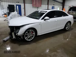 2022 Audi A4 S line Premium Plus z VIN WAUEAAF44NN015501, wystawiony jako Copart lot #58189715 z przebiegiem 48 374 mil mil oraz Szkoda całkowita • Salvage title. Historia ofert i sprzedaży dostępna na DreamBid. Obrazek 1.