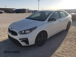 2020 Kia Forte GT-Line with VIN 3KPF34AD5LE217002, listed as a Copart auction lot 78251114 with 39,141 mi miles and Salvage Title. Bid and sale history available at DreamBid. Image 1.