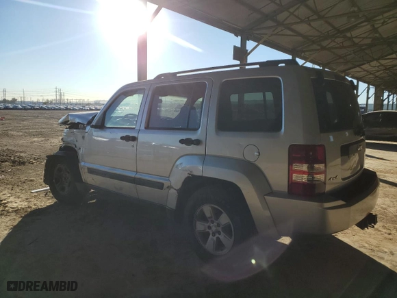 2009 Jeep Liberty Sport with VIN 1J8GN28K99W541035, listed as a Copart auction lot 36967944 with 123,741 mi miles and Salvage Title. Bid and sale history available at carsss.com. Image 2.