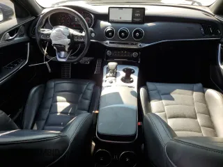 2022 Kia Stinger GT2 with VIN KNAE55LC7N6101872, listed as a Copart auction lot 68323304 with 45,305 mi miles and Salvage Title. Bid and sale history available at DreamBid. Image 8.
