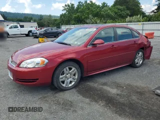 2014 Chevrolet Impala LT with VIN 2G1WB5E31E1185619, listed as a Copart auction lot 63640455 with 133,126 mi miles and Salvage title. Bid and sale history available at DreamBid. Image 1.