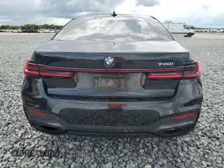 2021 BMW 7 Series 740i with VIN WBA7T2C01MCF78660, listed as a Copart auction lot 59582205 with 51,868 mi miles and Salvage title. Bid and sale history available at DreamBid. Image 6.