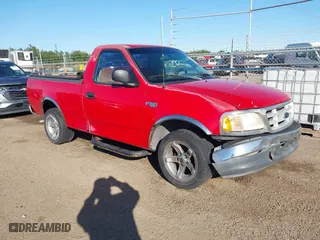 1999 Ford F-150 Work Series with VIN 1FTZF1729XKA21222, listed as a IAAI auction lot 41219689 with 1 mi miles. Bid and sale history available at carsss.com. Image 1.