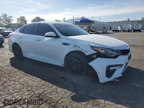 2019 Kia Optima LX z VIN 5XXGT4L33KG302810, wystawiony jako Copart lot #53821575 z przebiegiem 122 733 mil mil oraz Szkoda całkowita • Salvage title. Historia ofert i sprzedaży dostępna na DreamBid. Obrazek 4.