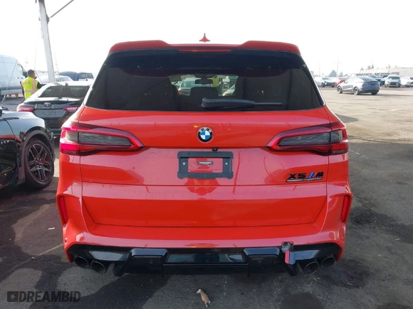 2020 BMW X5 M Competition with VIN 5YMJU0C00L9B05717, listed as a IAAI auction lot 41471951 with 34,112 mi miles. Bid and sale history available at carsss.com. Image 16.