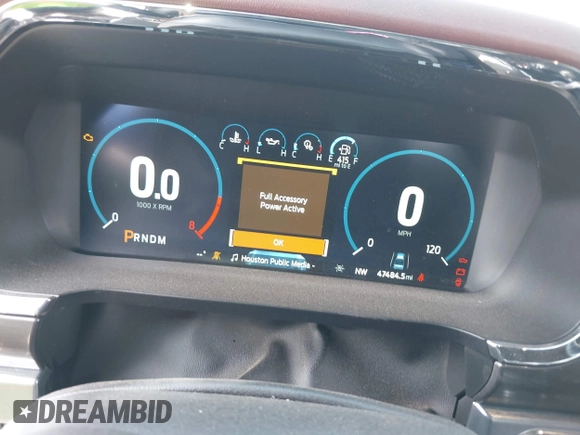 2021 Ford F-150 XL with VIN 1FTFW1E53MFC29441, listed as a IAAI auction lot 42067819 with 47,484 mi miles and . Bid and sale history available at DreamBid. Image 7.