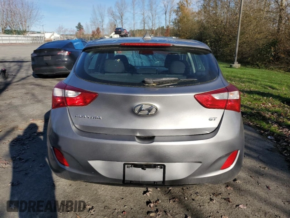 2013 Hyundai Elantra GT with VIN KMHD35LE9DU037412, listed as a Copart auction lot 79561274 with 54,619 mi miles and Salvage Title. Bid and sale history available at carsss.com. Image 6.