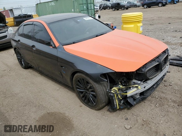 2012 BMW 5 Series 535i xDrive z VIN WBAFU7C50CDU64592, wystawiony jako Copart lot #54578135 z przebiegiem 125 983 mil mil oraz Szkoda całkowita • Salvage title. Historia ofert i sprzedaży dostępna na DreamBid. Obrazek 4.