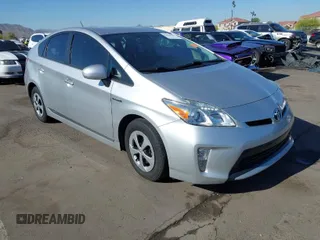 2013 Toyota Prius One with VIN JTDKN3DU1D5650005, listed as a IAAI auction lot 42040252 with 88,286 mi miles. Bid and sale history available at carsss.com. Image 1.