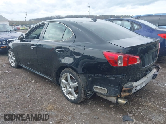 2011 Lexus IS 250 with VIN JTHCF5C24B5048479, listed as a IAAI auction lot 41947968 with 173,182 mi miles and . Bid and sale history available at DreamBid. Image 3.