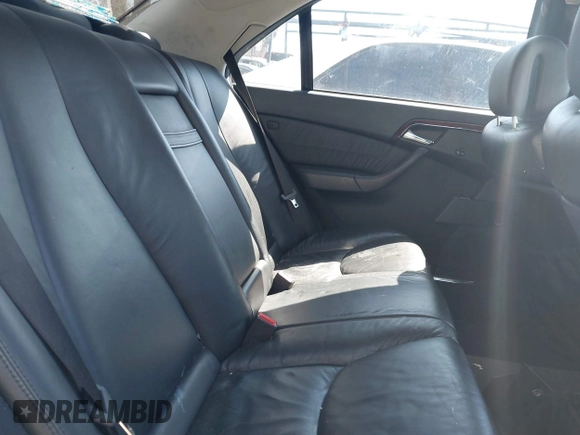2003 Mercedes-Benz S-Class 5.0L with VIN WDBNG84J03A377024, listed as a IAAI auction lot 41749903 with 114,096 mi miles. Bid and sale history available at carsss.com. Image 8.